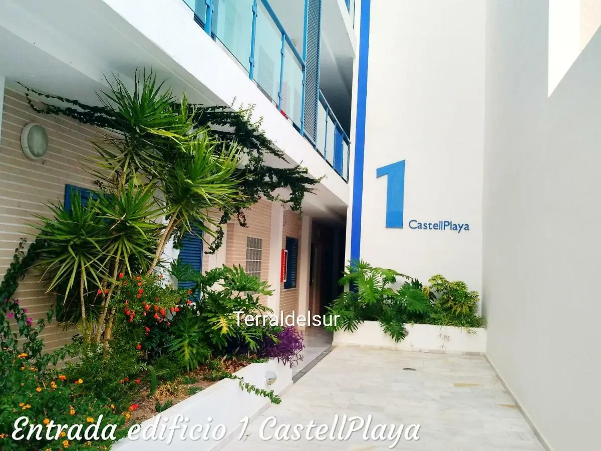 Apartamento Primera linea de Playa Castell de Ferro 0*,